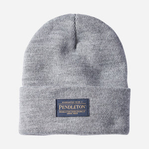 Pendleton - PENDLETON BEANIE - LIGHT GREY -  - Main Front View