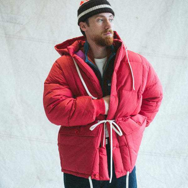 ARCTIC DOWN PARKA JACKET - CANDY CANE