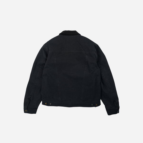 Frizmworks Heavy Canvas Storm Trucker Jacket - Black