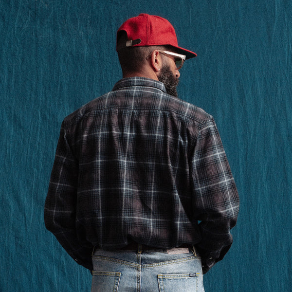 HERITAGE CHECK WORK SHIRT - BROWN/GREEN