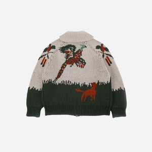 Frizmworks - Frizmworks Hunter Heavy Cowichan Jacket - Forest -  - Alternative View 1