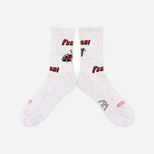 Rostersox - FRESH SOCK - GREY -  - Main Front View