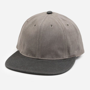 Poten - COTTON WASHER CAP - GREY/DARK GREY -  - Main Front View