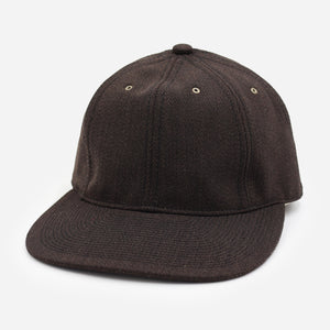 Poten - VINTAGE TWILL CAP - BROWN -  - Main Front View