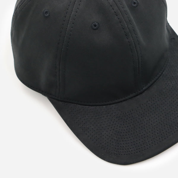 SUEDE CAP - BLACK