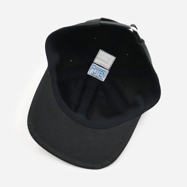 SUEDE CAP - BLACK