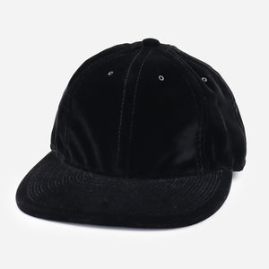 Poten - VELVET CAP - BLACK -  - Main Front View