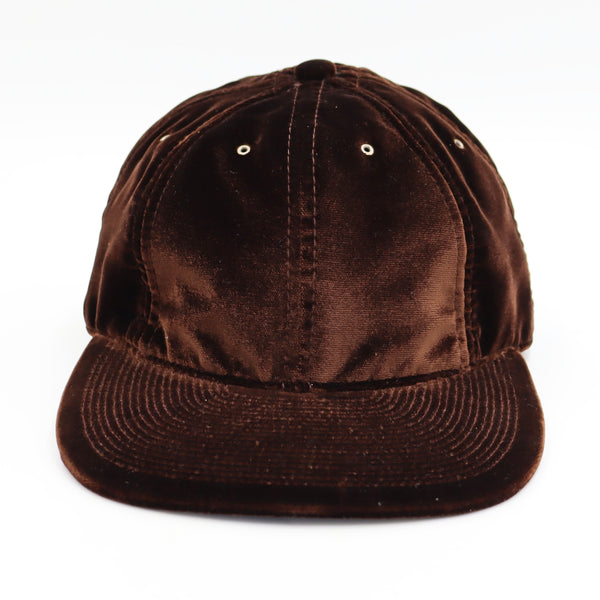 VELVET CAP - BROWN
