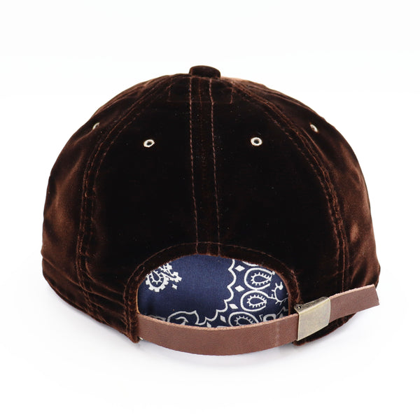VELVET CAP - BROWN