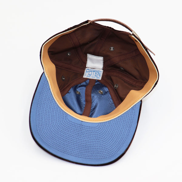 VELVET CAP - BROWN
