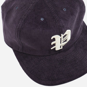 Poten - DYED CORDUROY CAP - NAVY -  - Alternative View 1