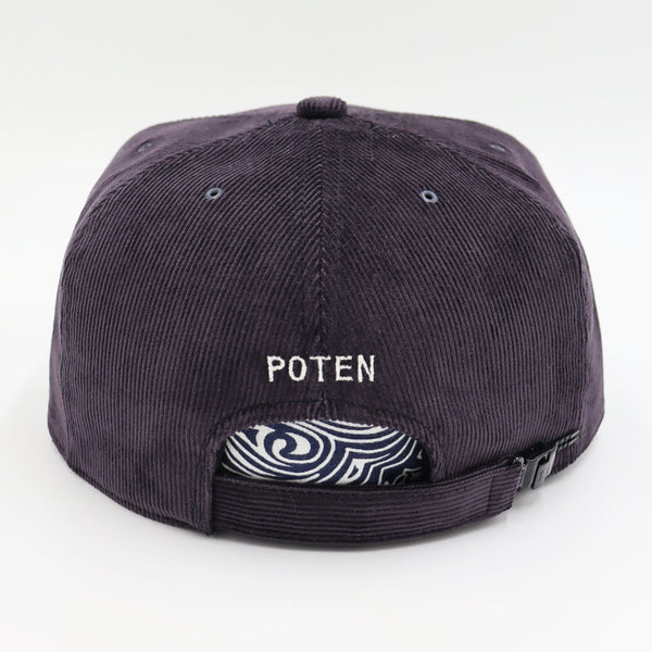 DYED CORDUROY CAP - NAVY