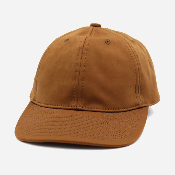 SUEDE CAP - CAMEL