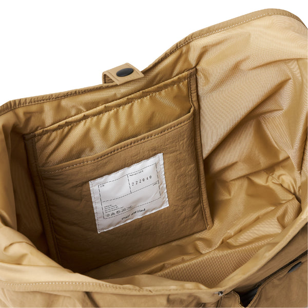 PADDED BORE BAG CROSS - BEIGE