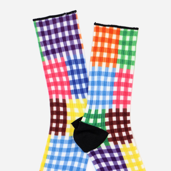 CHECKERED SOCKS - CHECKERED