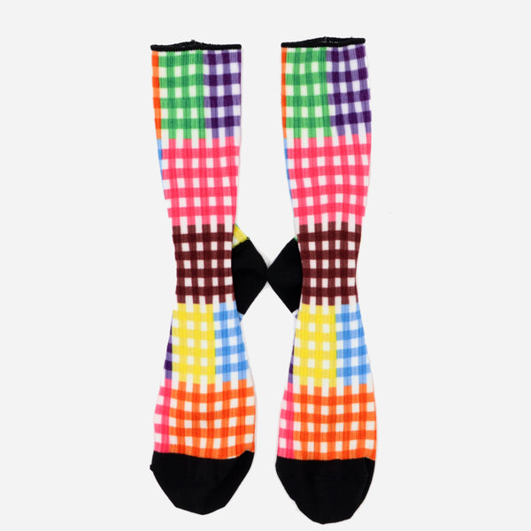 CHECKERED SOCKS - CHECKERED