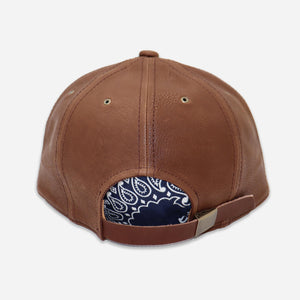 Poten - LEATHER CAP - BROWN -  - Alternative View 1