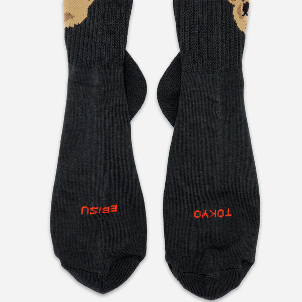 Rostersox - Team Bear Socks Black