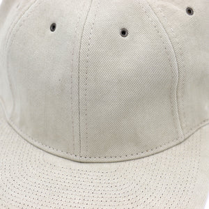 Poten - VINTAGE LINEN TWILL CAP - WHITE -  - Alternative View 1