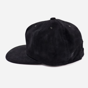 Poten - 80's VINTAGE BRUSHED VELOUR CAP - BLACK -  - Alternative View 1