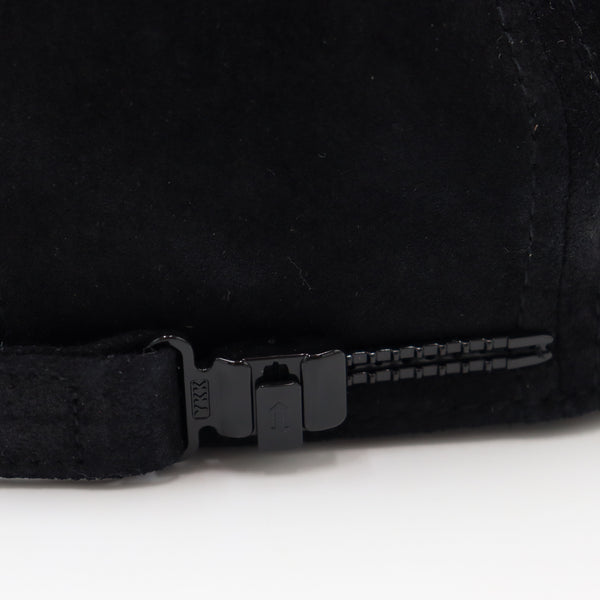 80's VINTAGE BRUSHED VELOUR CAP - BLACK