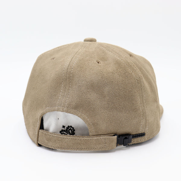 80's VINTAGE BRUSHED VELOUR CAP - BEIGE