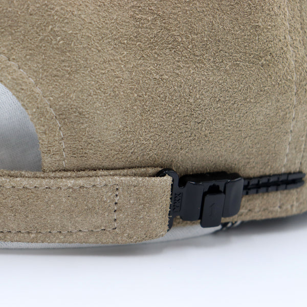 80's VINTAGE BRUSHED VELOUR CAP - BEIGE