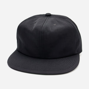 Poten - 80's VINTAGE NYLON CAP - BLACK -  - Main Front View
