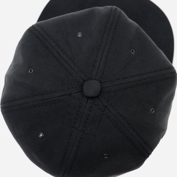 80's VINTAGE NYLON CAP - BLACK