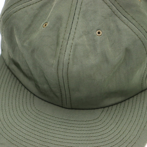 80's VINTAGE NYLON CAP - GREEN