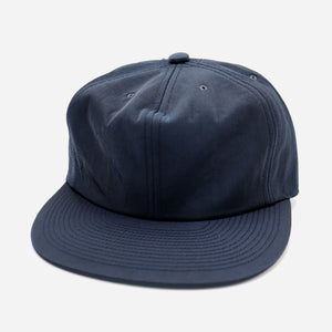 Poten - 80's VINTAGE NYLON CAP - NAVY -  - Main Front View