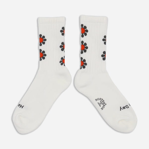 PEACE SOCKS - WHITE