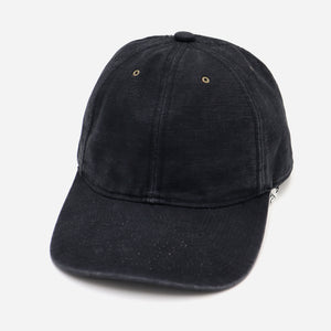 Poten - VINTAGE DUCK CAP - BLACK -  - Main Front View