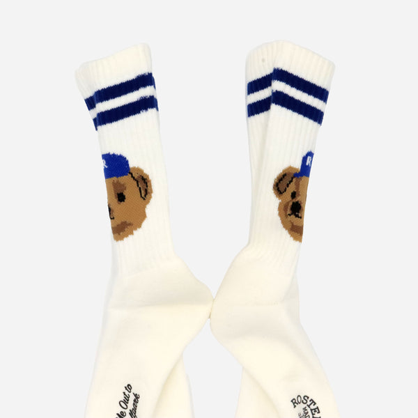 TEAM BEAR SOCKS - WHITE