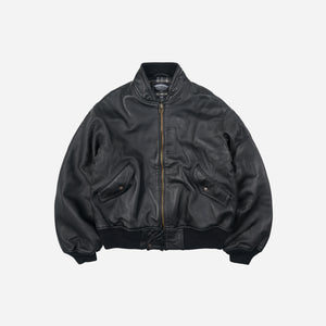 Frizmworks - Frizmworks Lambskin Flight Jacket - Black -  - Main Front View