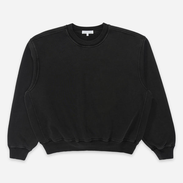 MINI CREWNECK SWEATSHIRT - PIGMENT CHARCOAL