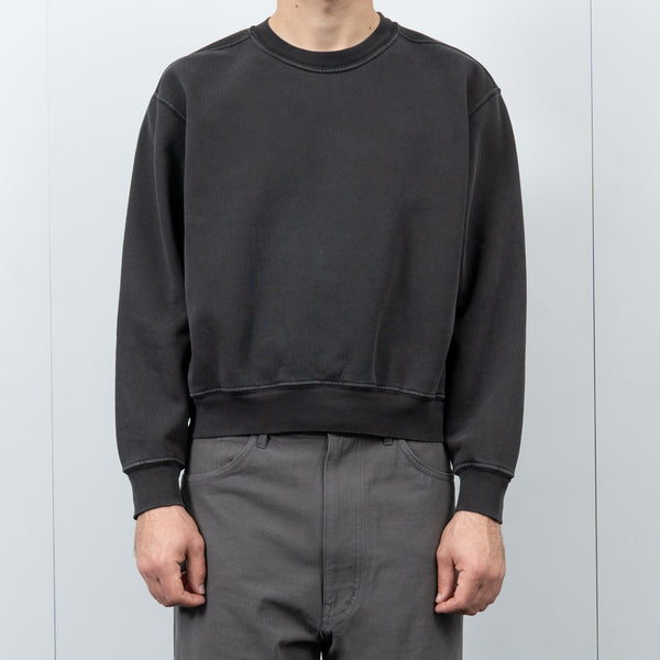 MINI CREWNECK SWEATSHIRT - PIGMENT CHARCOAL