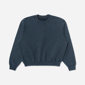 Lady White Co. - Lady White Mini Crewneck - Pitch Teal -  - Main Front View