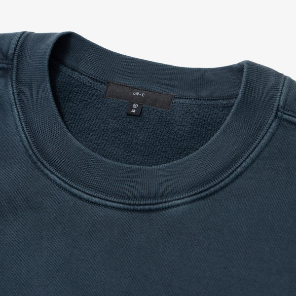 Lady White Mini Crewneck - Pitch Teal