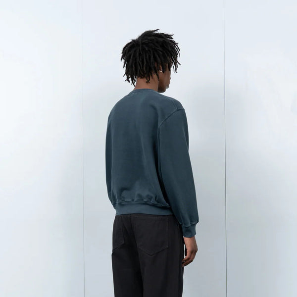 Lady White Mini Crewneck - Pitch Teal