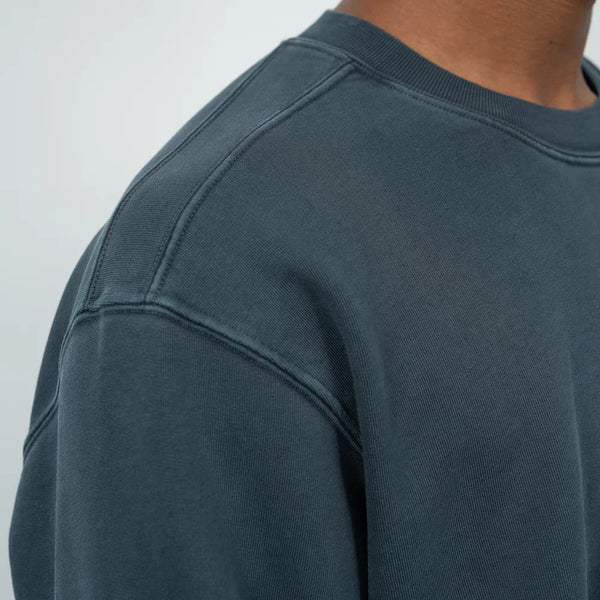 Lady White Mini Crewneck - Pitch Teal