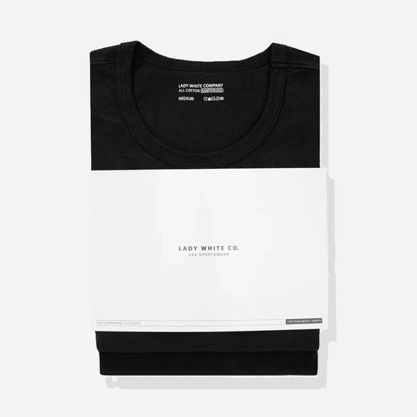 OUR 2 PACK T-SHIRTS  - BLACK