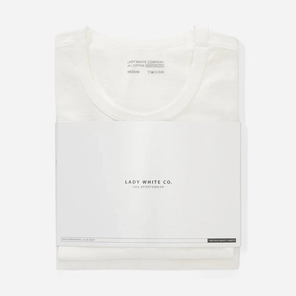 OUR 2 PACK T-SHIRTS - WHITE