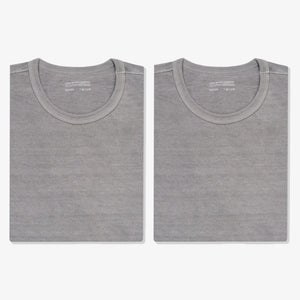 Lady White Co. - OUR 2 PACK T-SHIRTS - PIGMENT CHALK -  - Main Front View