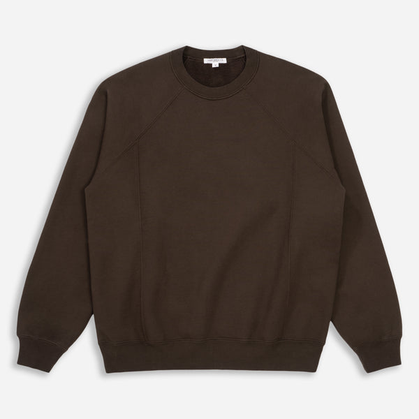 HEAVY GUSSET SWEATSHIRT - BLACK OLIVE