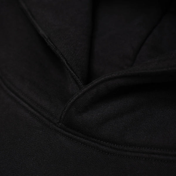 SUPER WEIGHTED HOODIE - BLACK