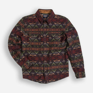 Pendleton - LA PINE OVERSHIRT - NEHALEM BROWN -  - Alternative View 1