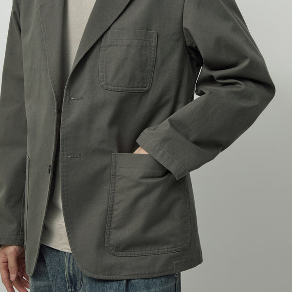 SLOB TWILL SPORTS JACKET - MUD