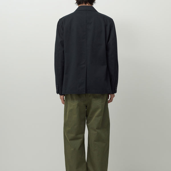 SLOB TWILL SPORTS JACKET - DARK NAVY