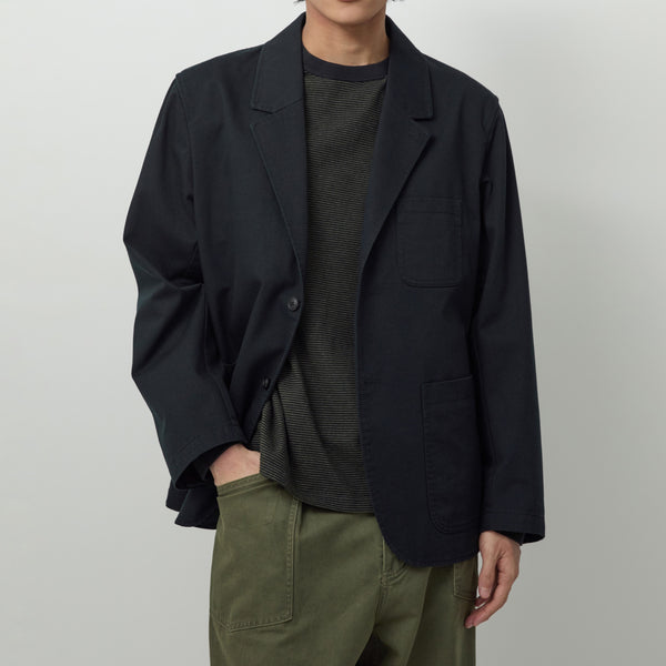 SLOB TWILL SPORTS JACKET - DARK NAVY